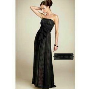 BCBG Black Chiffon Dress